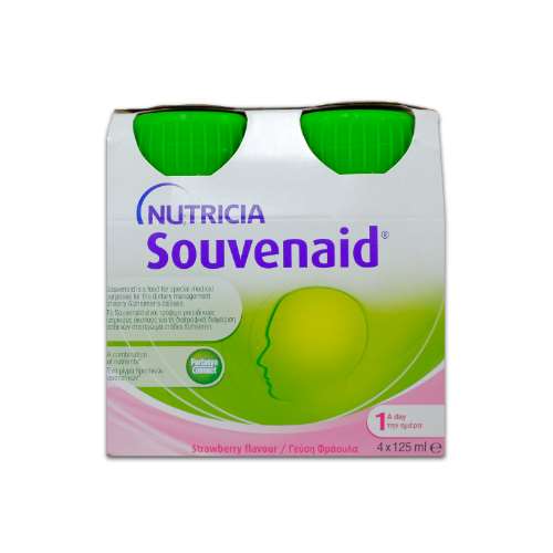 Click to view product details and reviews for Nutricia Souvenaid Strawberry 4 X 125ml.