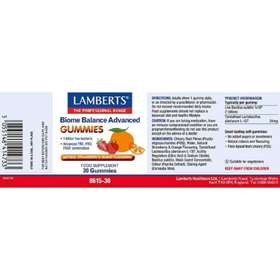 Lamberts Biome Balance Advance Gummies 30