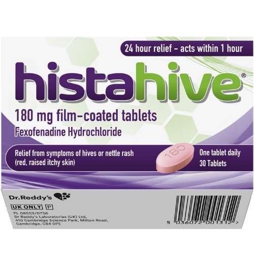 Histahive Fexofenadine 180mg Tablets 30