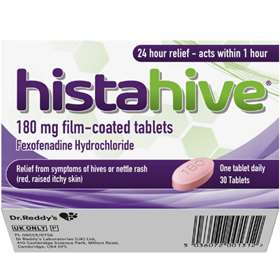 Histahive Fexofenadine 180mg Tablets 30