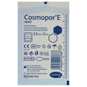 Cosmopor E Self Adhesive Single Wound  Dressing 7.2cm x 5cm