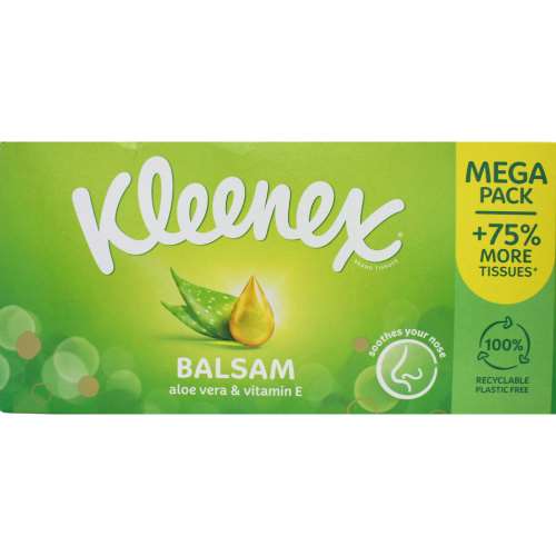 Kleenex Balsam Tissues Mega Pack 112