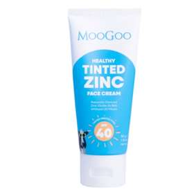 MooGoo Healthy Tinted Zinc SPF 40 Face Cream 50g
