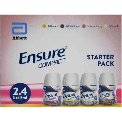 Click to view product details and reviews for Ensure Compact Starter Pack 4 X 125ml.