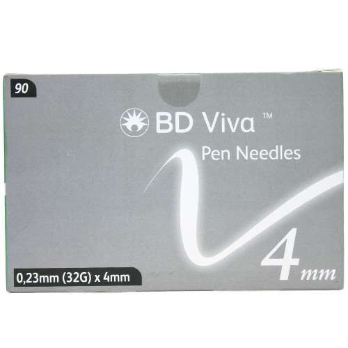 Viva Pen Needles 0.23mm (32G) x 4mm x 90 REF 320425