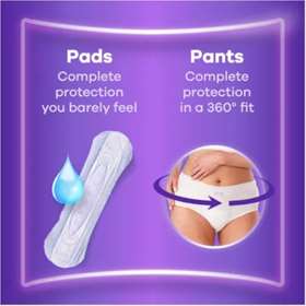 Always Discreet Extra Secure Pads Long Plus 16