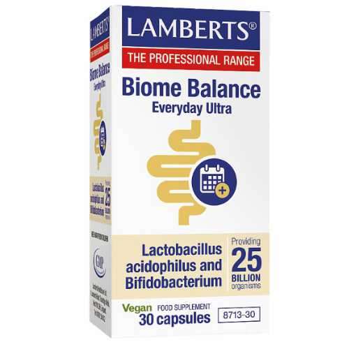 Click to view product details and reviews for Lamberts Biome Balance Everyday Ultra 30 Capsules. Click to view product details and reviews for Lamberts Biome Balance Everyday Ultra 30 Capsules.