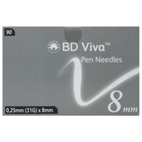 Viva Pen Needles 0.25mm (31G) x 8mm x 90