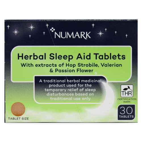 Click to view product details and reviews for Numark Herbal Sleep Aid Tablets 30.