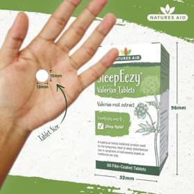 Natures Aid SleepEezy Valerian Tablets 60