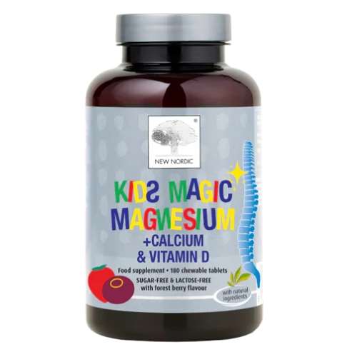 Click to view product details and reviews for New Nordic Kids Magic Magnesium 180 Chewable Tablets.
