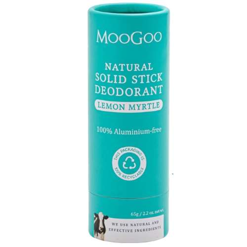 Click to view product details and reviews for Moogoo Solid Stick Deodorant Lemon Myrtle 65g.