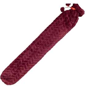 Life Long Hot Water Bottle With Burgundy Cover