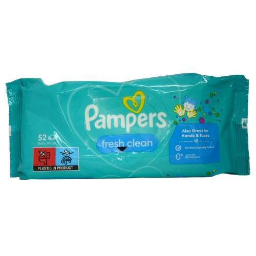 Click to view product details and reviews for Pampers Fresh Clean Baby Wipes 52. Click to view product details and reviews for Pampers Fresh Clean Baby Wipes 52.
