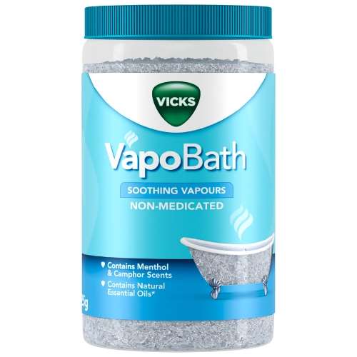 Click to view product details and reviews for Vicks Vapobath Crystals 425g.