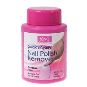 XNC Quick n Easy Nail Polish Remover Acetone Free 75ml