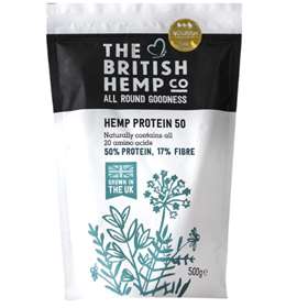 The British Hemp co Hemp Protein 50 500g