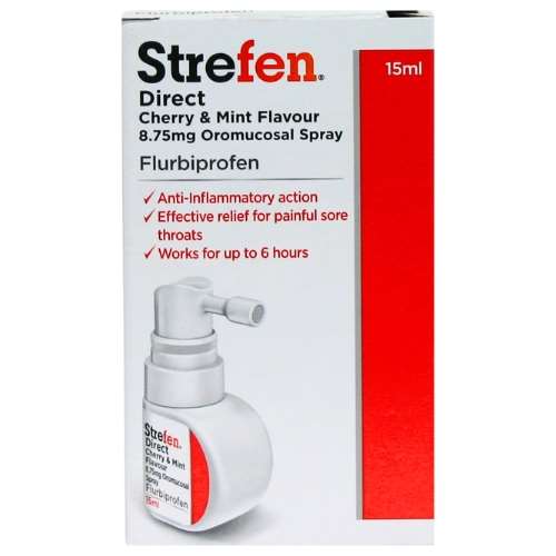 Strefen Direct Cherry and Mint Oromucosal Spray 15ml