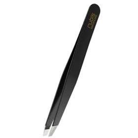Rubis Slanted Tweezers Black