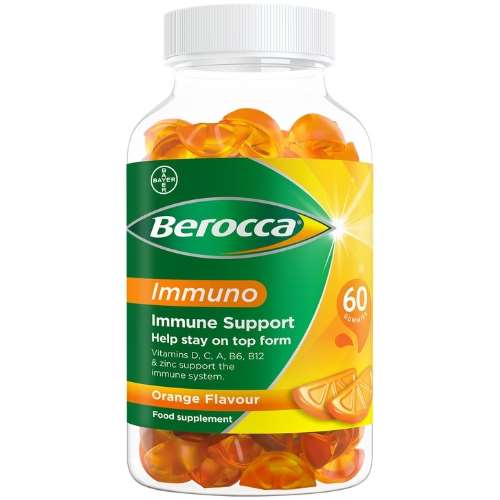 Berocca Immuno Orange 60 Gummies