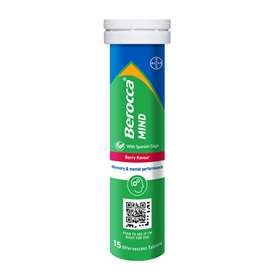 Berocca Mind Berry 15 Effervesnent Tablets