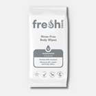 Fresh Rinse Free Fagrance Free Antibacterial Body Wipes 12