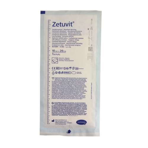 Zetuvit Sterile Absorbent Single Dressing Pads 10x20cm