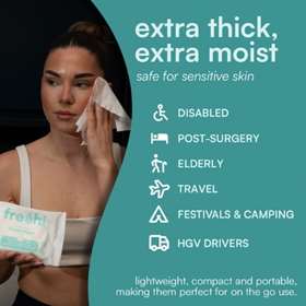 Fresh Unscented Facial Wipe 10
