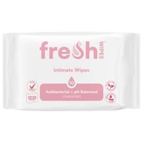 Fresh Intimate Wipes Unscented 10