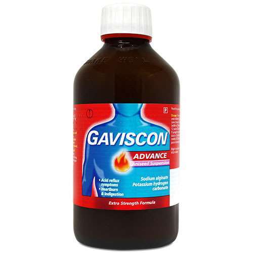 Click to view product details and reviews for Gaviscon Advance Liquid Aniseed 500ml.