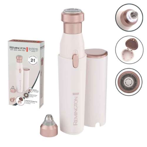 Remington Bareme 2-in-1 Facial Hair Remover
