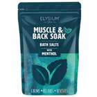 Elysium Spa Muscle & Back Soak Bath Salts With Menthol 450g