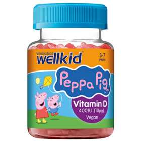Vitabiotics Wellkid Peppa Pig Vitamin D 400IU Jellies 30 Clearance Exp: end February 2026
