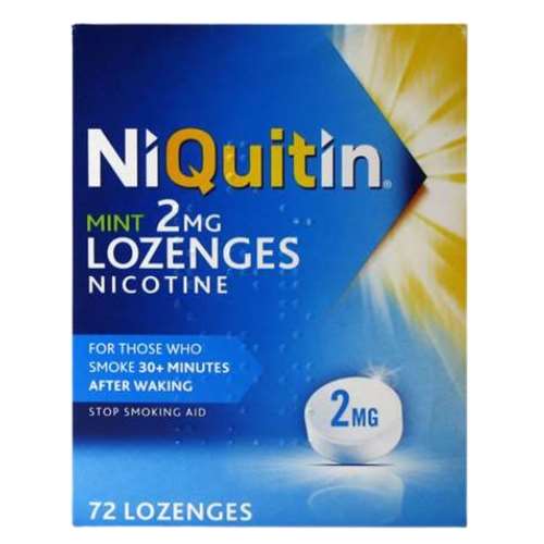 NiQuitin Mint Nicotine Lozenges 2mg 72 Clearance exp: 01.03.26