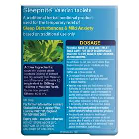 Vitabiotics Sleepnite Valerian 30 Tablets