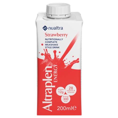 Nualtra Altraplen Energy Strawberry 200ml