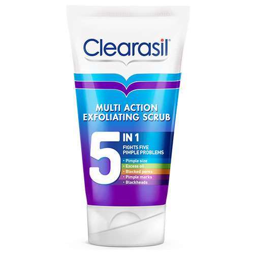 Click to view product details and reviews for Clearasil Multi Action 5 In 1 Exfoliating Scrub 150ml Clearance.