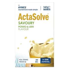 Aymes Actasolve Savoury Potato and Leek 7 x 57g Clearance