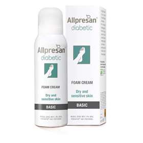 Allpresan Diabetic Foam Cream Basic 125ml Clearance