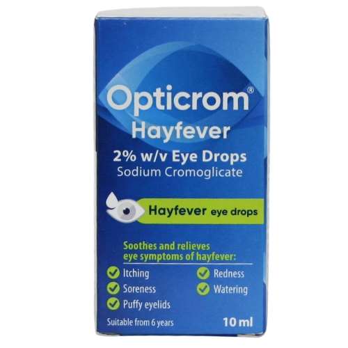 Click to view product details and reviews for Opticrom Hayfever 2 W V Eye Drops 10ml.