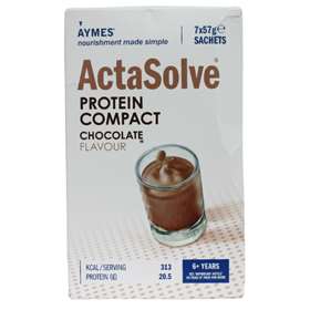 Aymes Actasolve Protein Compact Chocolate 7x57g
