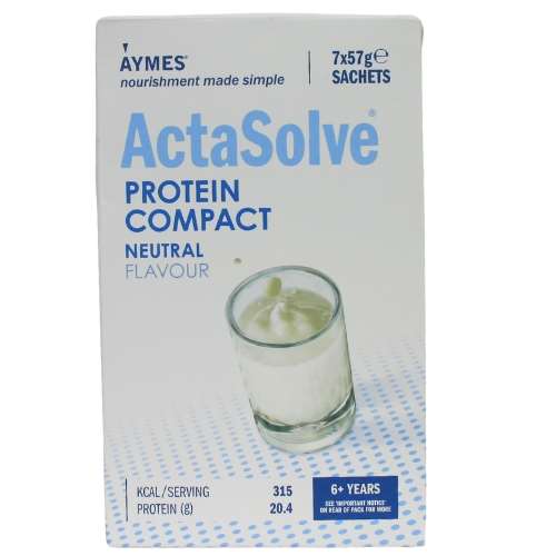 Aymes ActaSolve Protein Compact Neutral 7x57g
