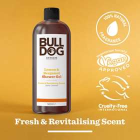 Bulldog Lemon And Bergamot  Shower Gel 500ml