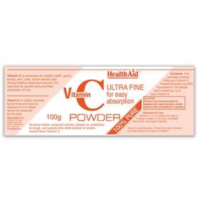 HealthAid Vitamin C Powder 100g