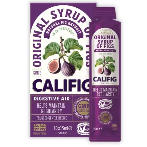 Click to view product details and reviews for Califig Syrup Of Figs 10 X 15ml Sachets.