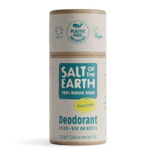 Salt Of The Earth Natural Refill Deodorant Stick Unscented 75g