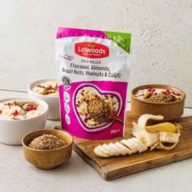 Linwoods Cold Milled Flaxseed, Almonds, Brazil Nuts, Walnuts & CoQ10 200g