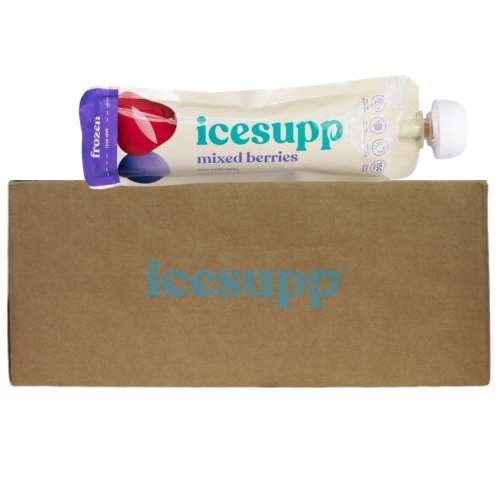 Click to view product details and reviews for Icesupp Mixed Berries Food Supplement 100g X 12.