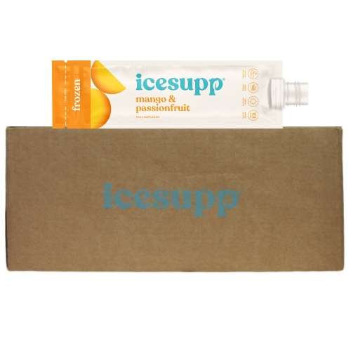 Click to view product details and reviews for Icesup Mango And Passionfruit Food Supplement 100g X 12.