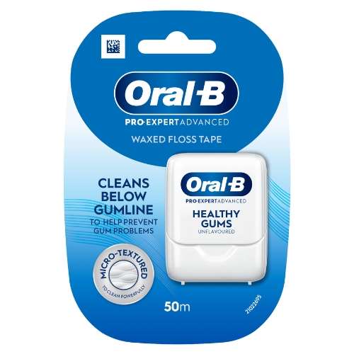 Oral-B Pro-Expert Advanced Healthy Gums Floss Tape 50m